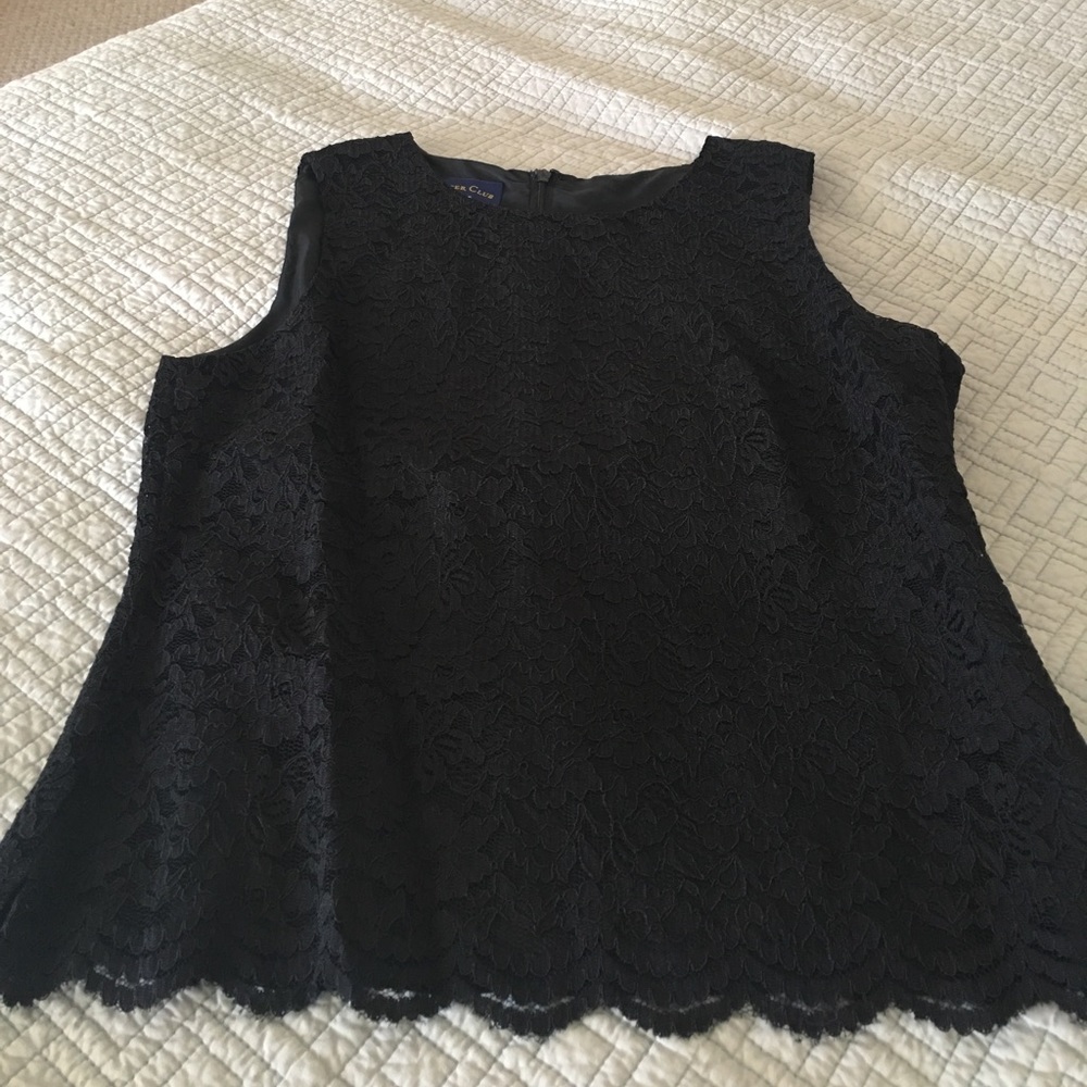 COPY - Black lace top